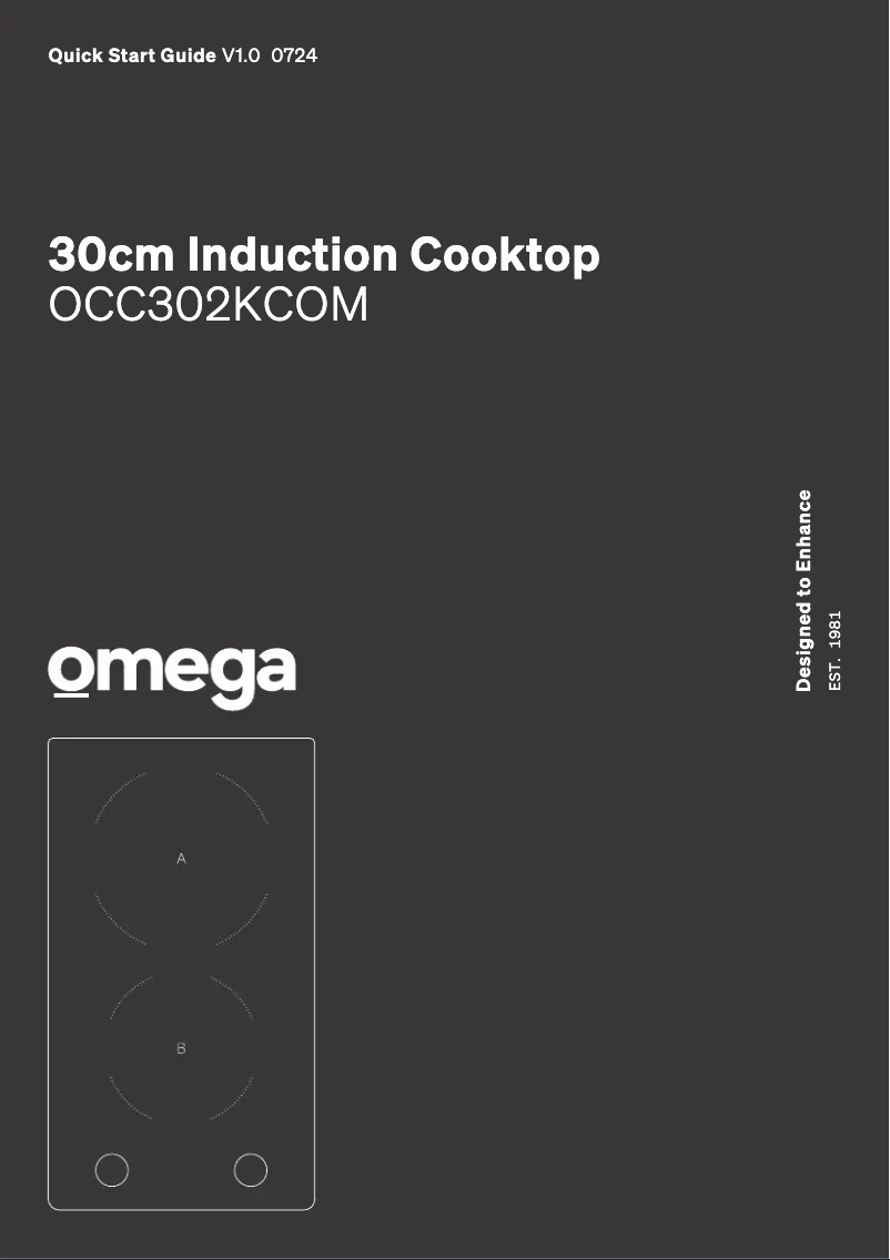 Imagen de la primera página del manual del dispositivo OCC302KCOM