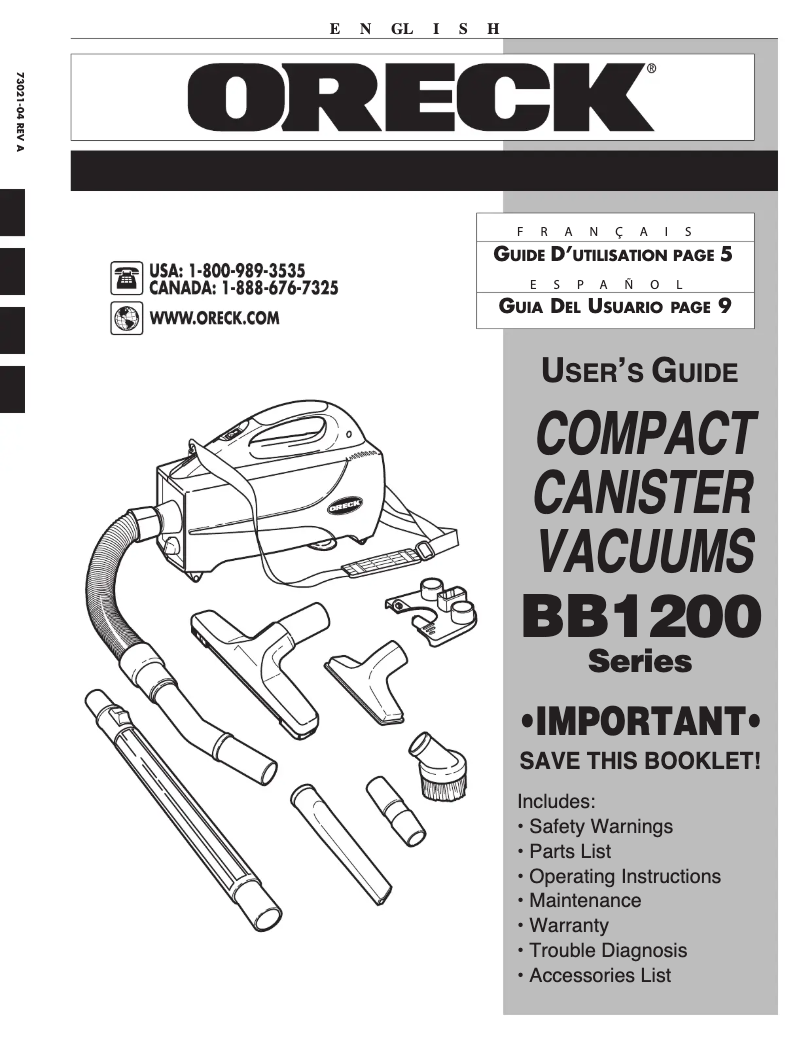 Imagen de la primera página del manual del dispositivo Elevate Control UK30100