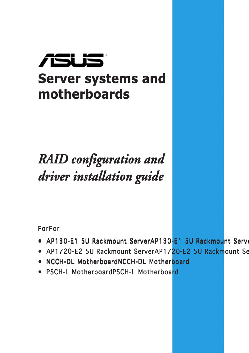 Página 1 del manual Guía de instalación Asus AP130-E1