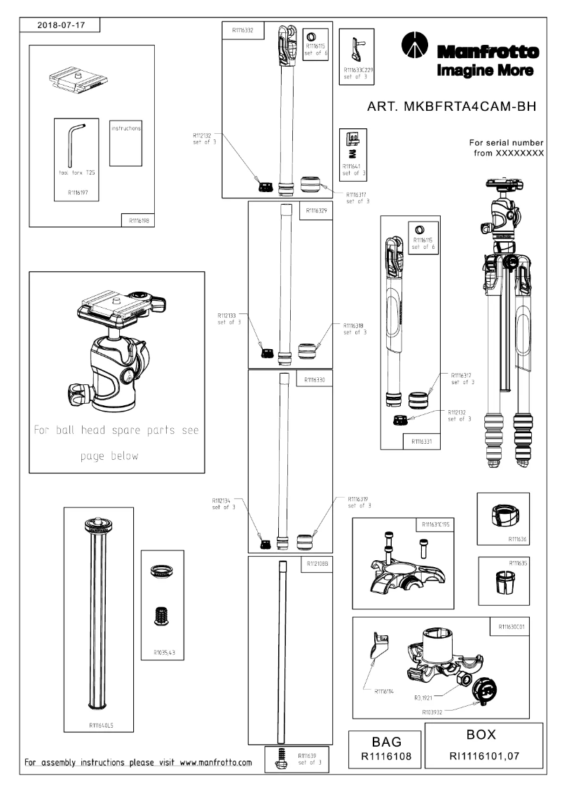 Imagen de la primera página del manual del dispositivo Befree Advanced Camo