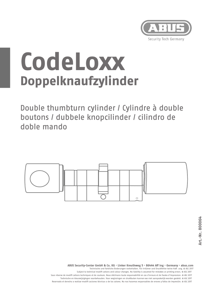 Imagen de la primera página del manual del dispositivo CLX-LPXA-AFP-10