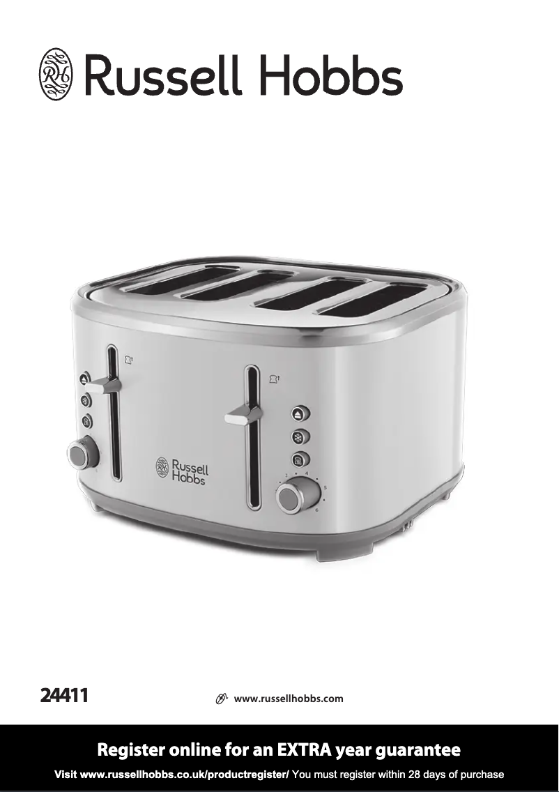 Página 1 del manual Manual de usuario Russell Hobbs Bubble 24411