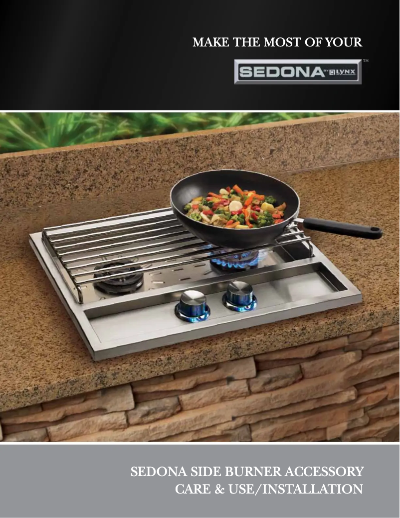 Página 1 del manual Guía de instalación Sedona LSB502NG