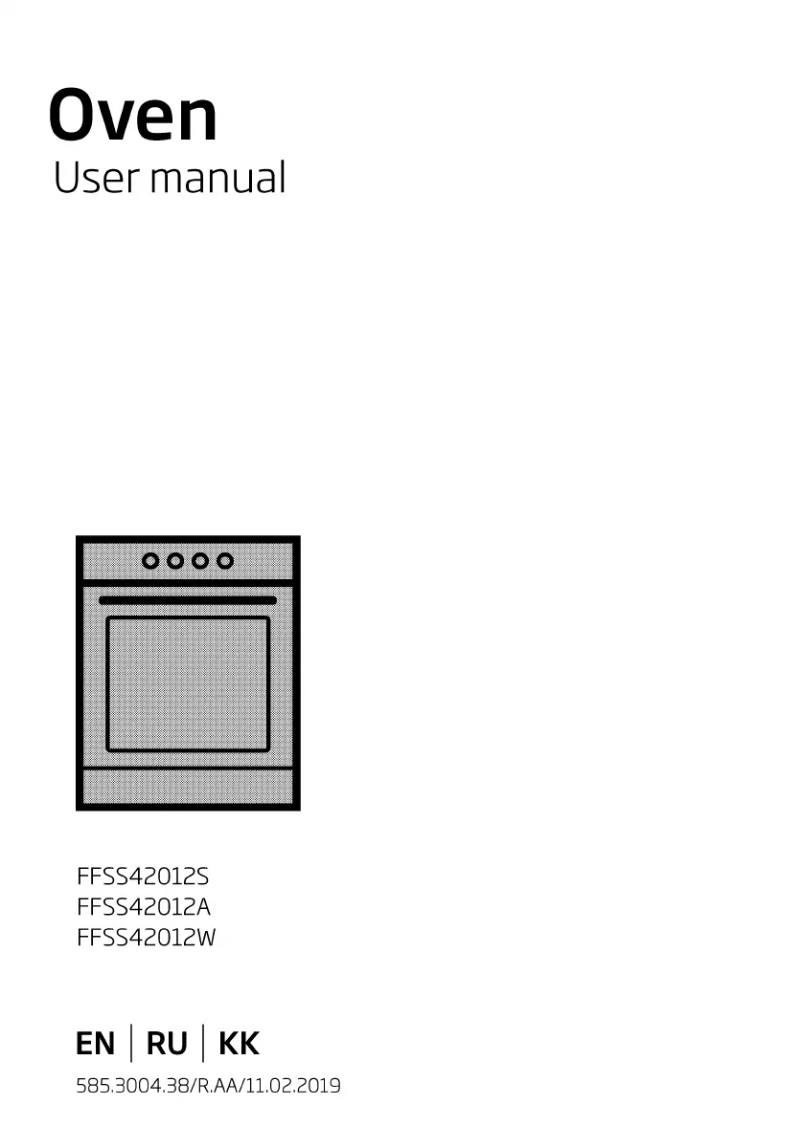 Imagen de la primera página del manual del dispositivo FFSS42012A