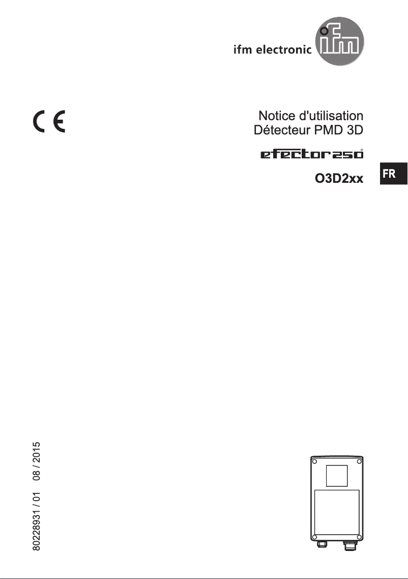 Imagen de la primera página del manual del dispositivo O3D201
