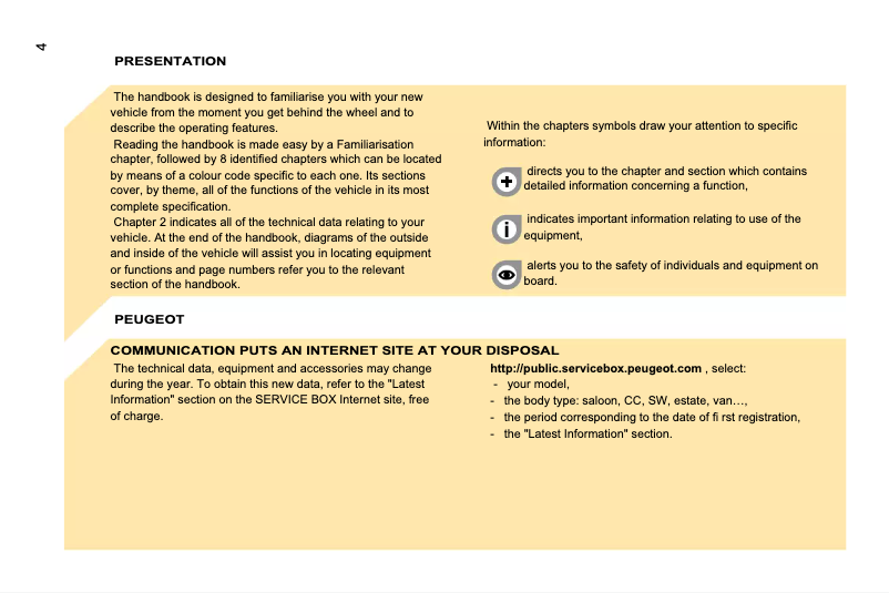 Página 1 del manual Manual de usuario Peugeot Bipper (2009)