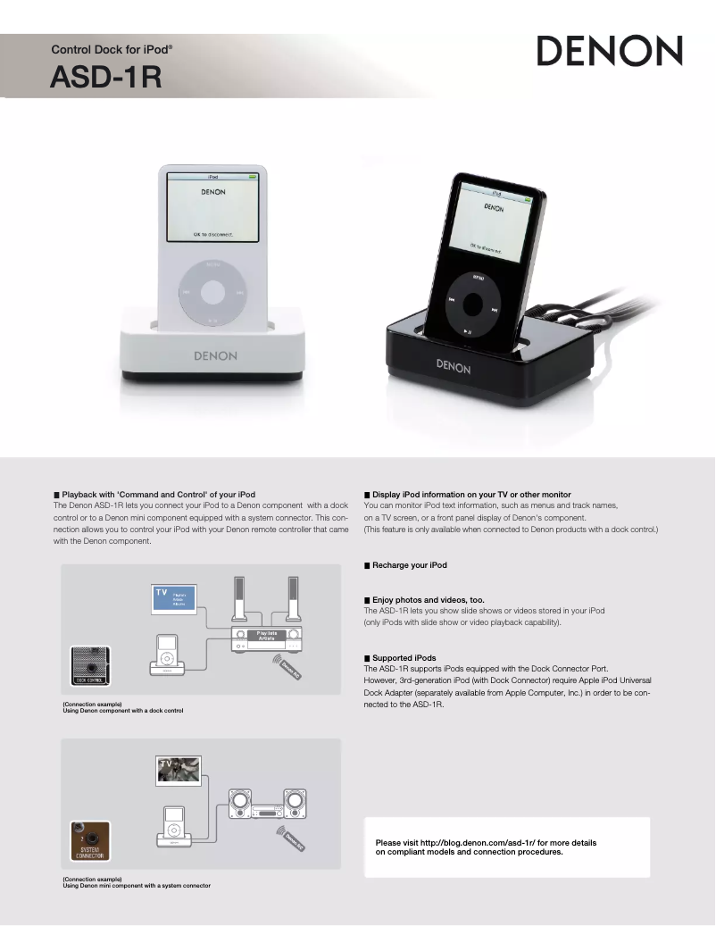 Imagen de la primera página del manual del dispositivo AVR-2307CI