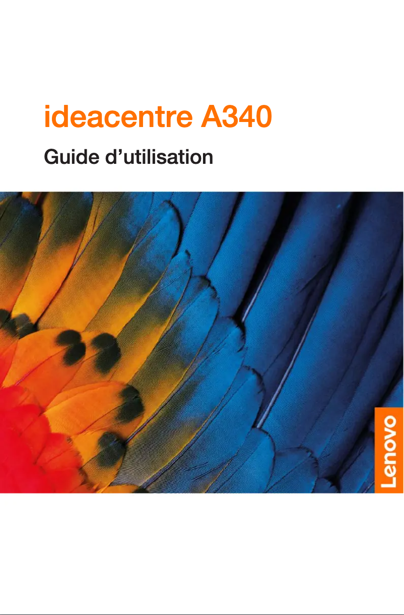 Imagen de la primera página del manual del dispositivo IdeaCentre A340