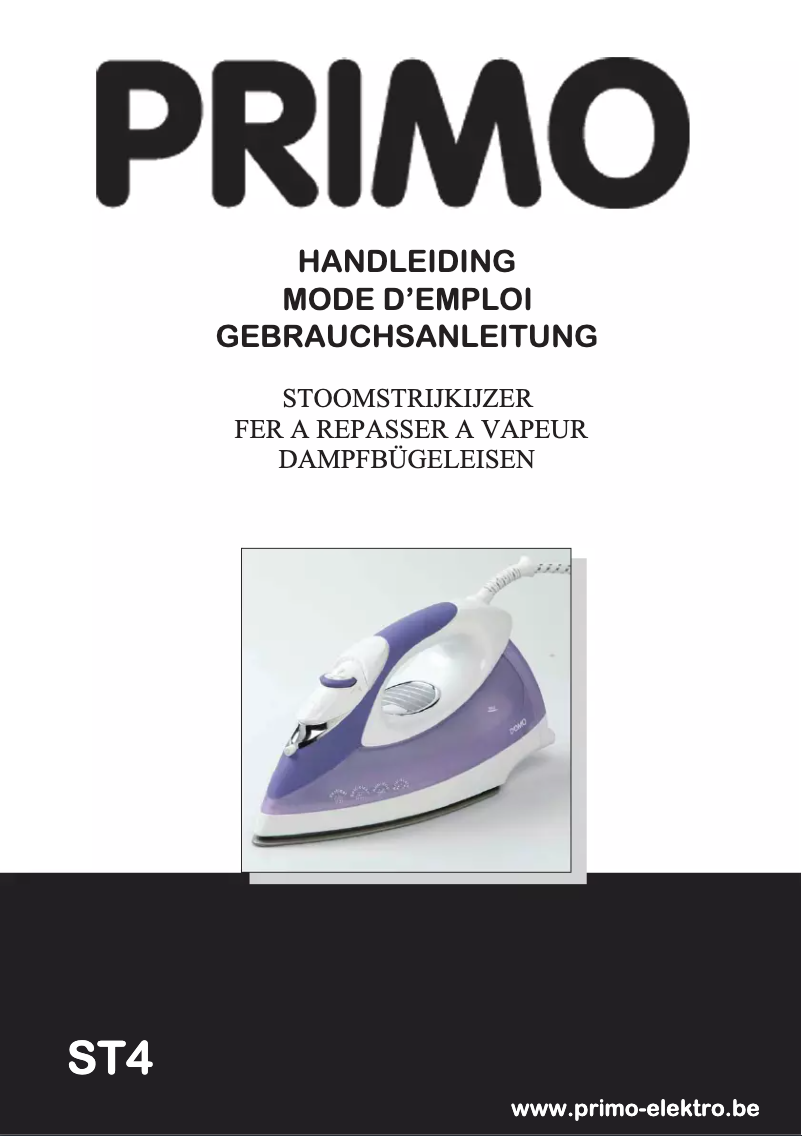 Imagen de la primera página del manual del dispositivo ST4