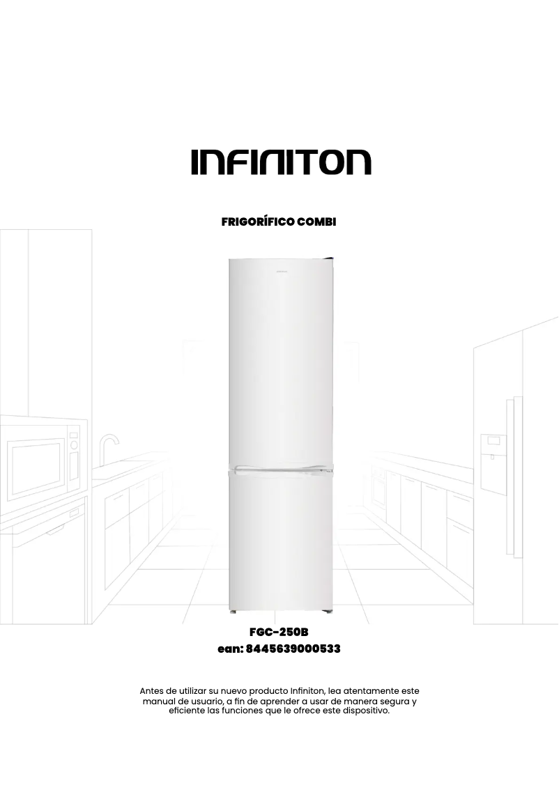 Página 1 del manual Manual de usuario Infiniton FGC-250B