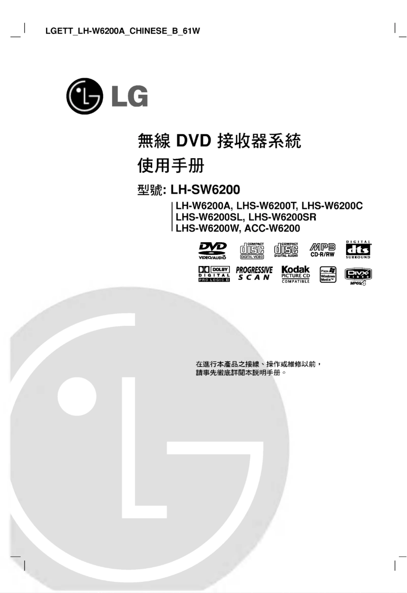 Página nº 1 - Manual de usuario LG LH-SW6200