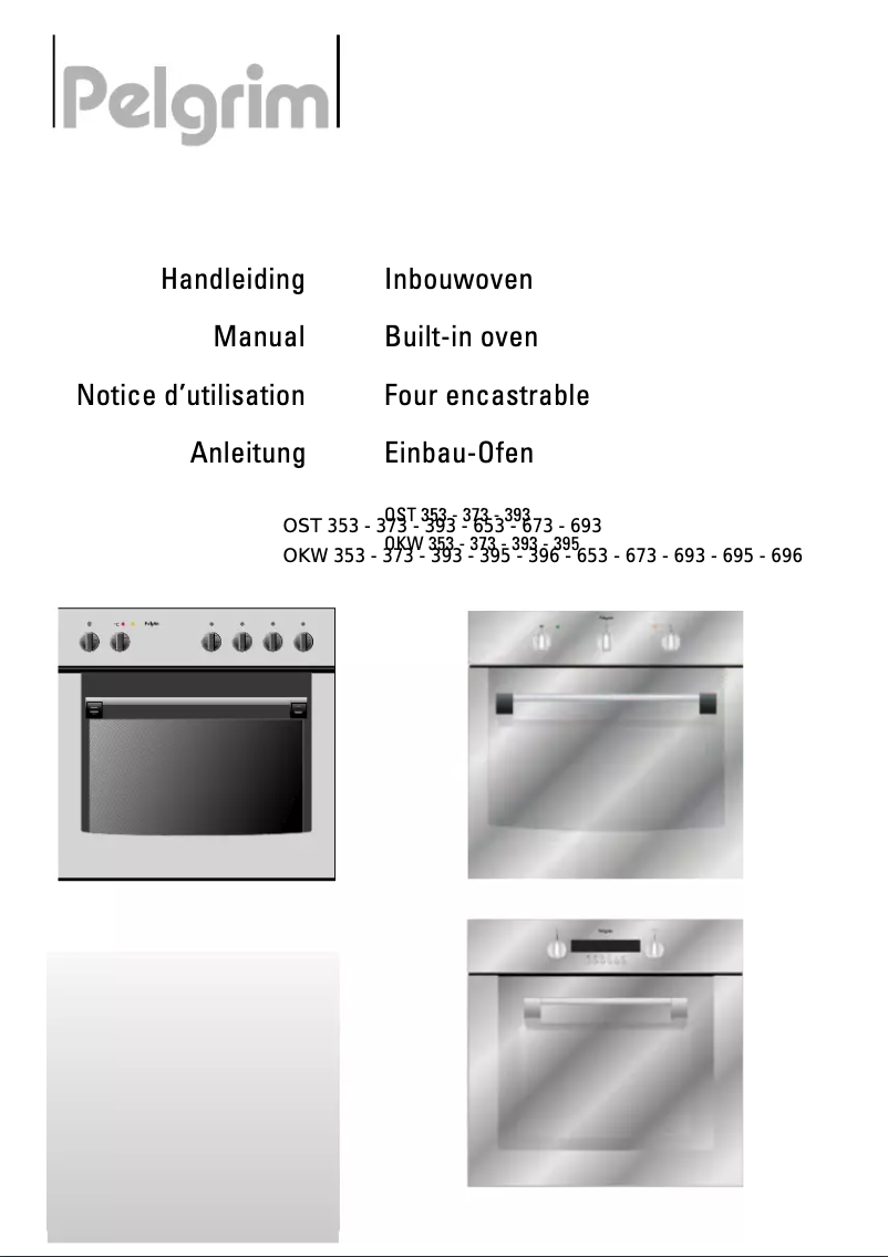 Imagen de la primera página del manual del dispositivo OST 353