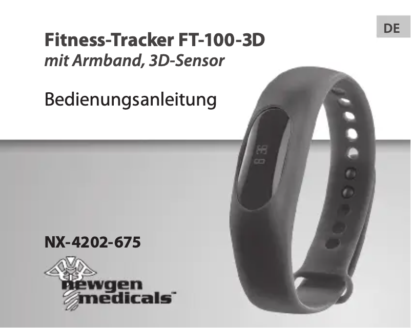 Imagen de la primera página del manual del dispositivo FT-100-3D