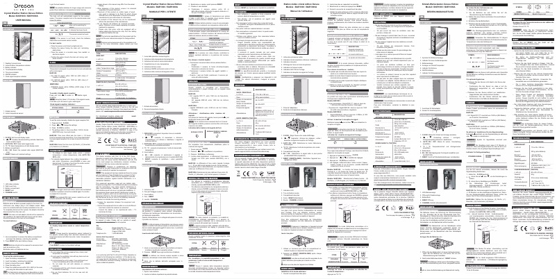 Imagen de la primera página del manual del dispositivo BAR1000A