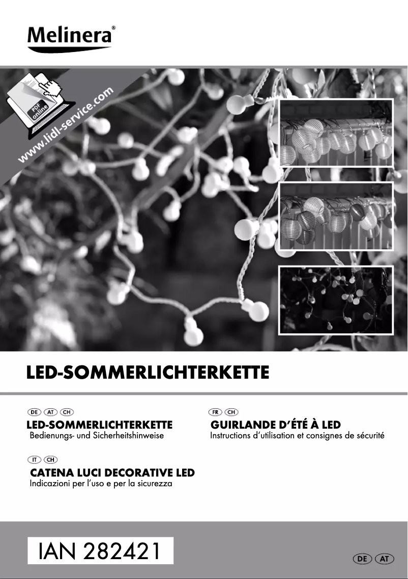 Imagen de la primera página del manual del dispositivo IAN 282421