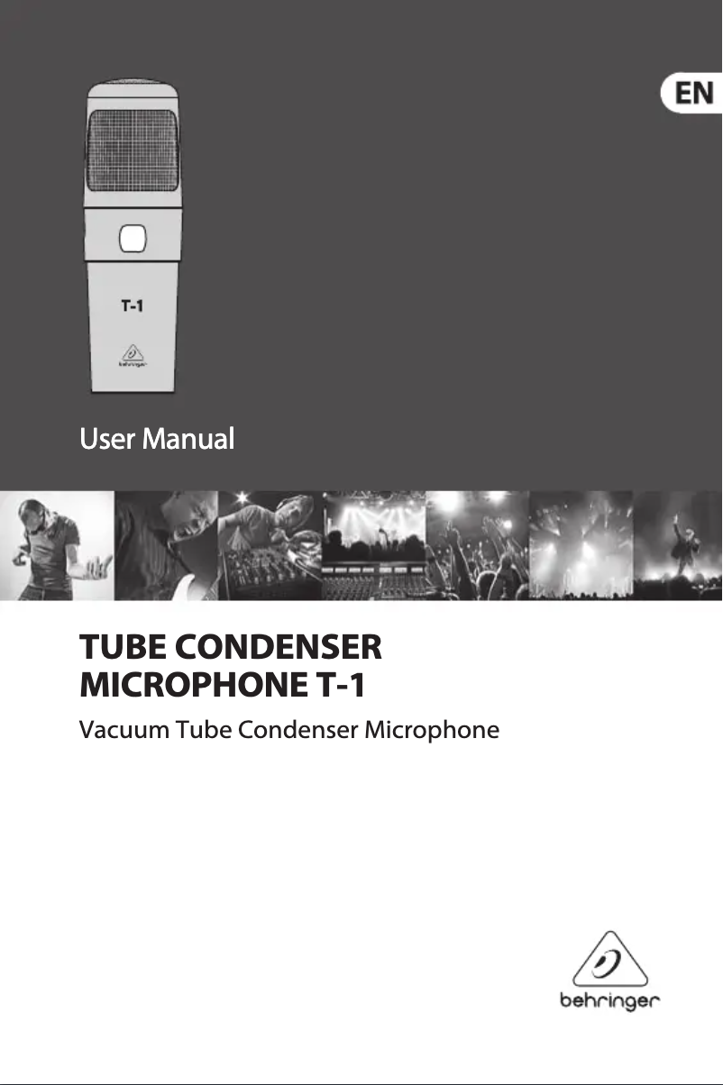 Imagen de la primera página del manual del dispositivo T-1