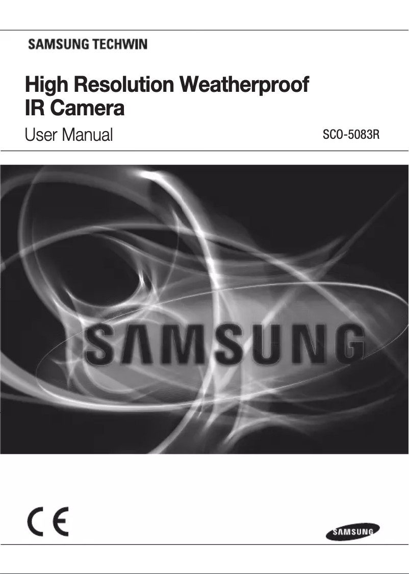 Página nº 1 - Manual de usuario Hanwha Beyond SCO-5083R