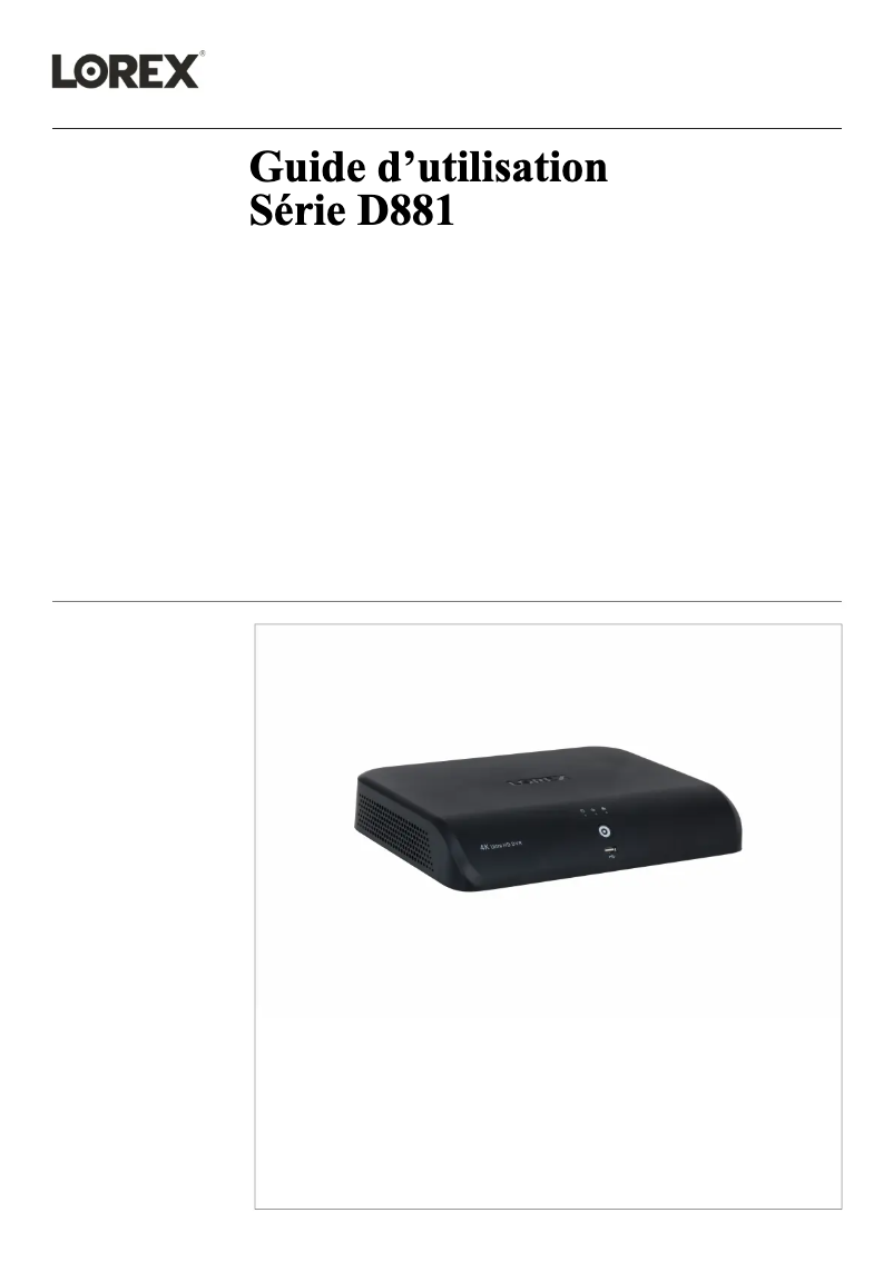 Imagen de la primera página del manual del dispositivo D881A82B