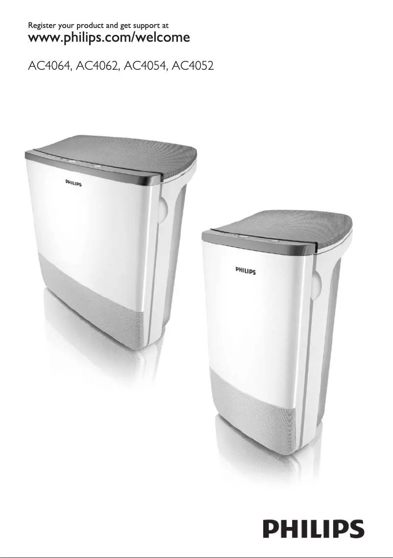 Página 1 del manual Manual de usuario Philips AC4054