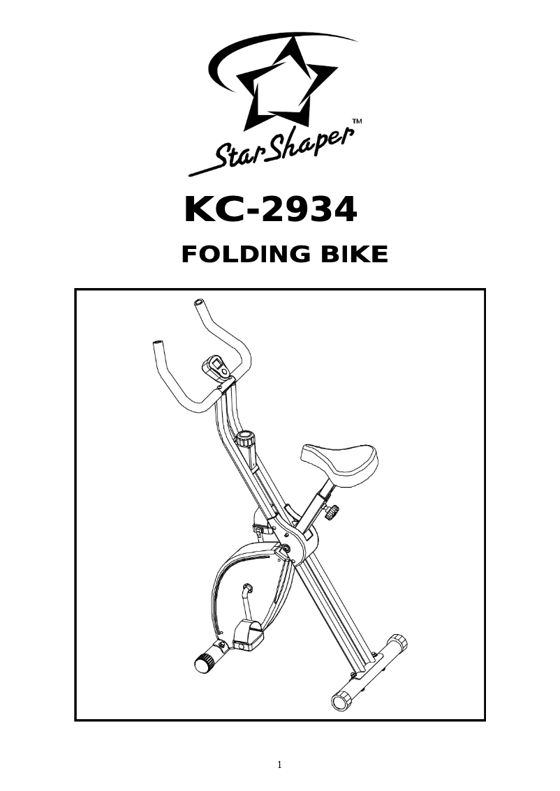 Imagen de la primera página del manual del dispositivo KC-2934