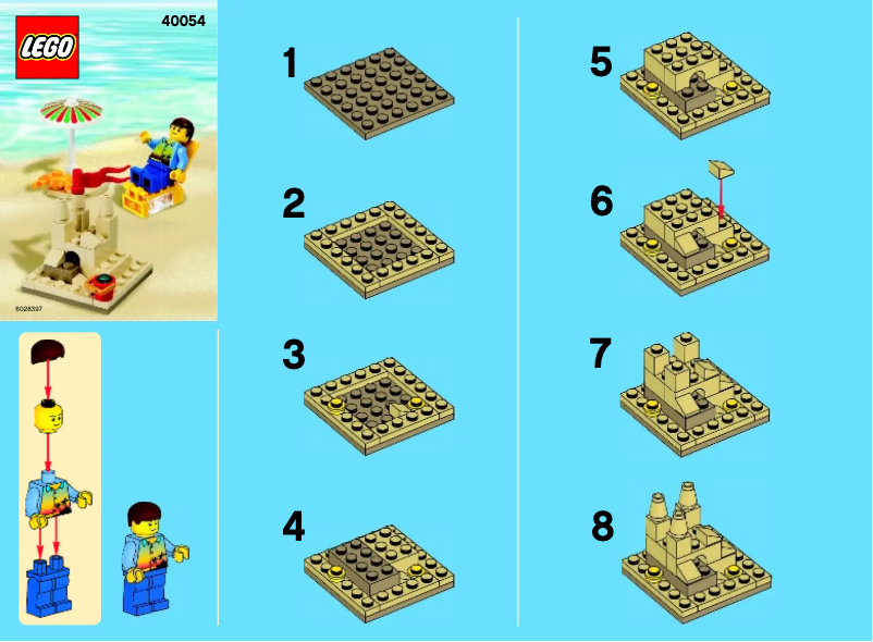 Página 1 del manual Manual de usuario Lego Summer Scene