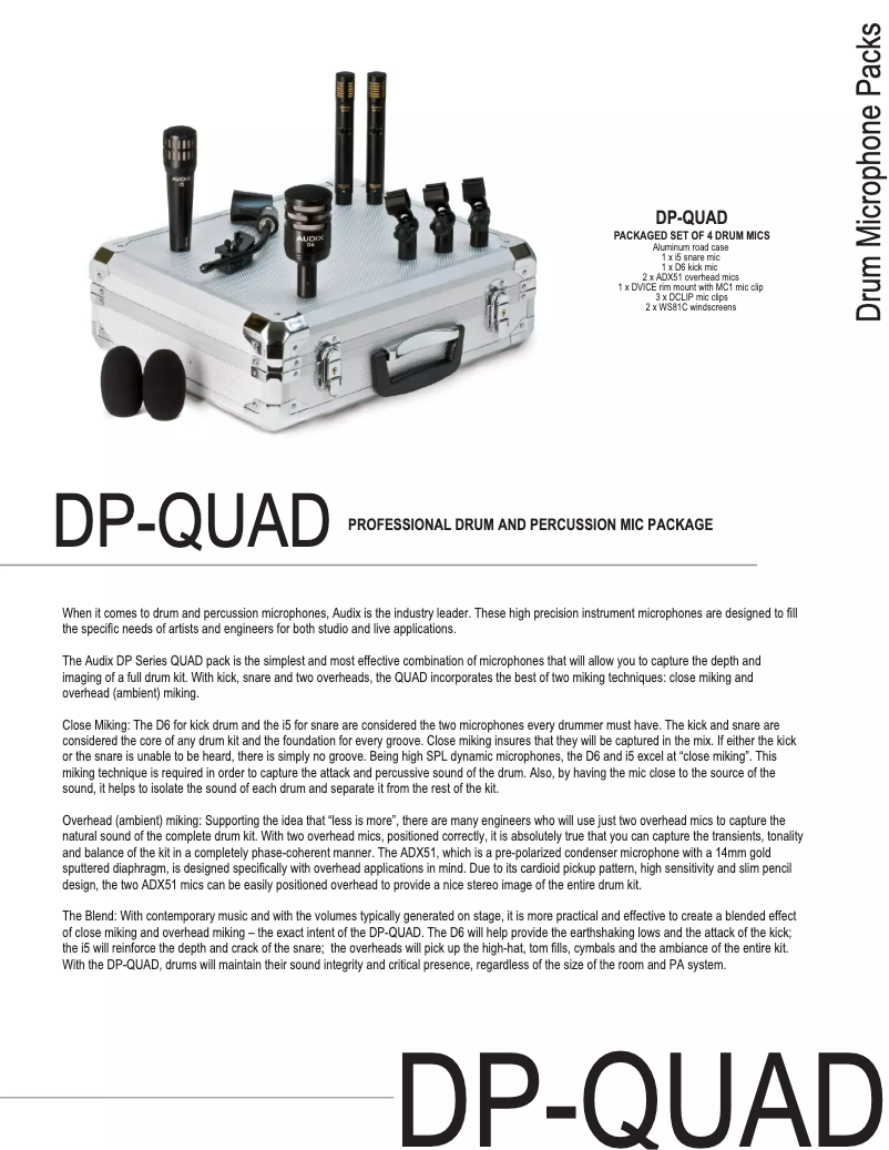Imagen de la primera página del manual del dispositivo DP-Quad