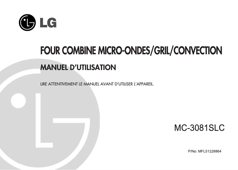 Página 1 del manual Manual de usuario LG MC-3081SLC