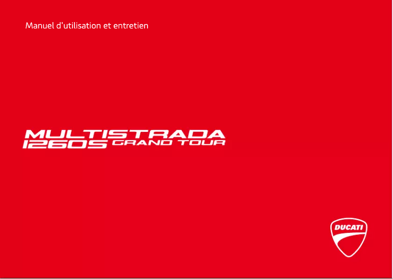 Imagen de la primera página del manual del dispositivo Multistrada 1260 S Grand Tour (2020)