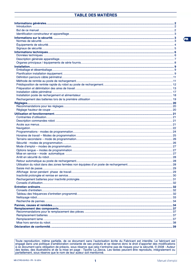 Página nº 1 - Manual de usuario Ambrogio L300R