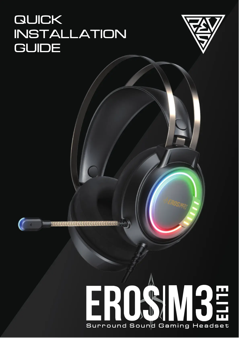 Página 1 del manual Manual de usuario Gamdias EROS M3 Elite