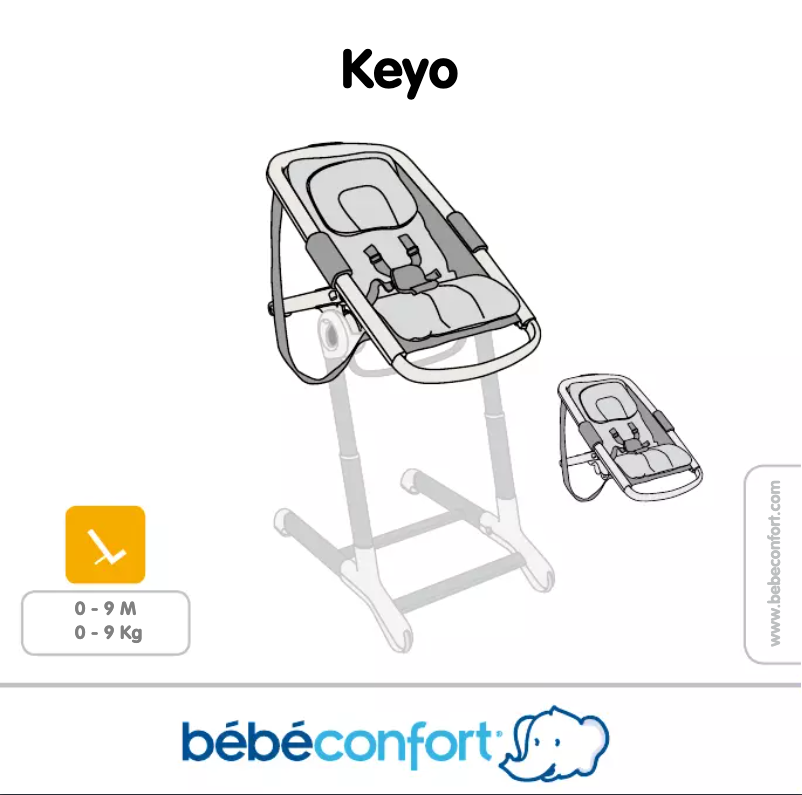 Página 1 del manual Manual de usuario Bebe Confort Keyo