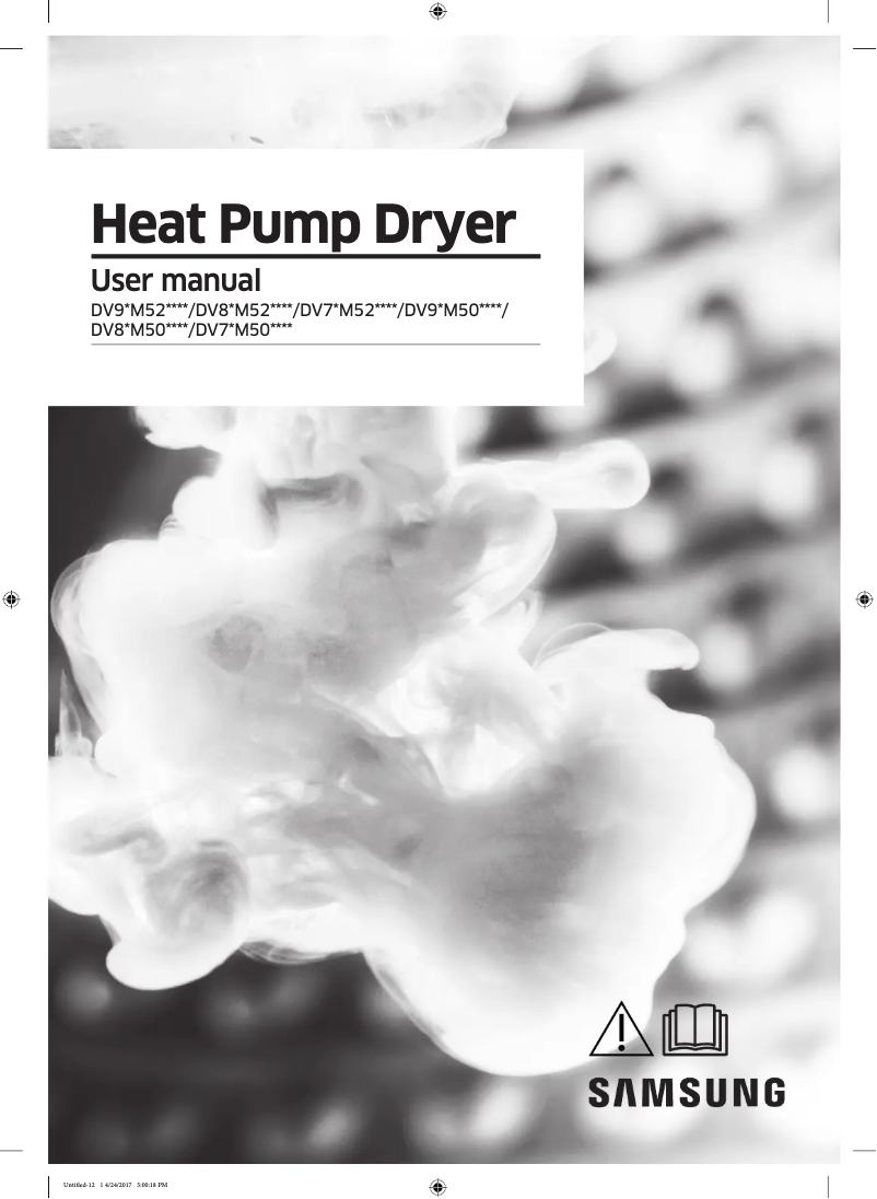 Página 1 del manual Manual de usuario Samsung DV80M5013QW