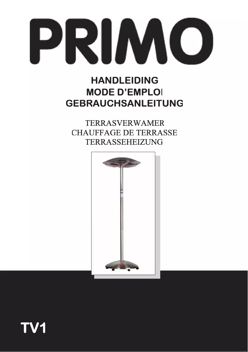 Página nº 1 - Manual de usuario Primo TV1