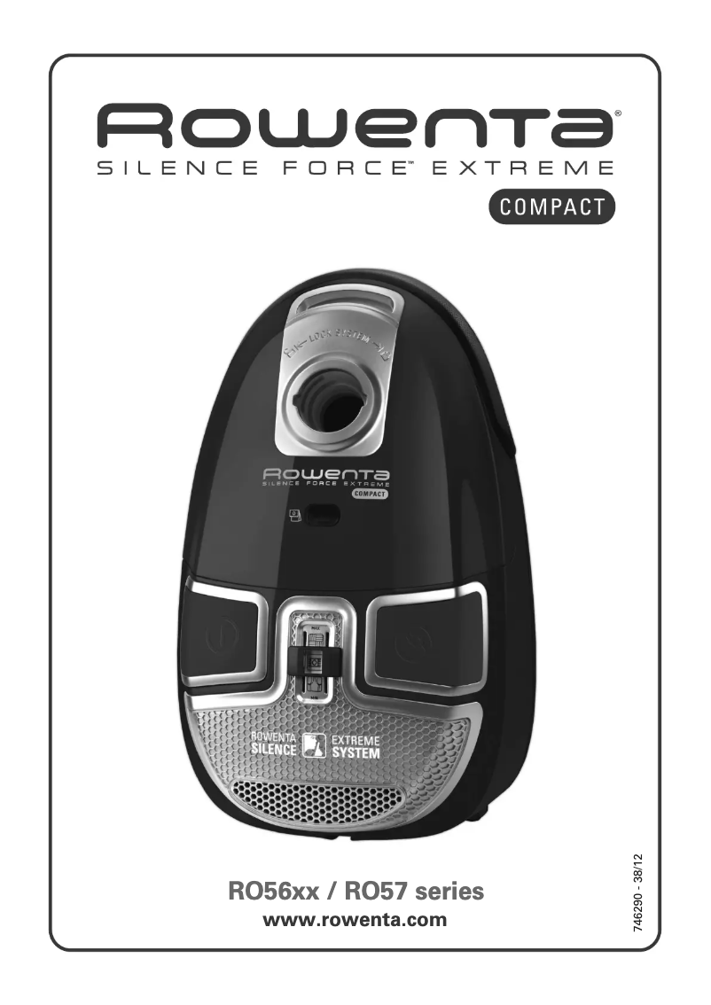 Página nº 1 - Manual de usuario Rowenta Silence Force Extreme Compact RO5762