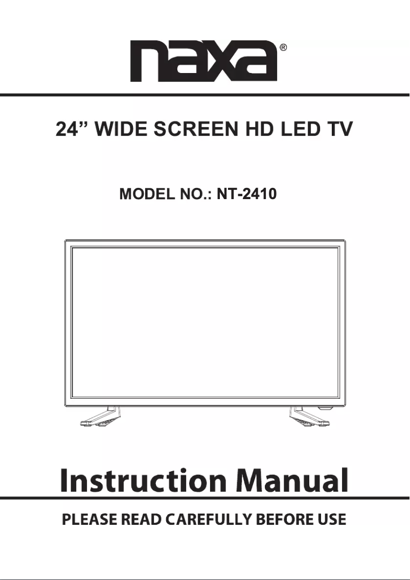 Imagen de la primera página del manual del dispositivo NT-2410
