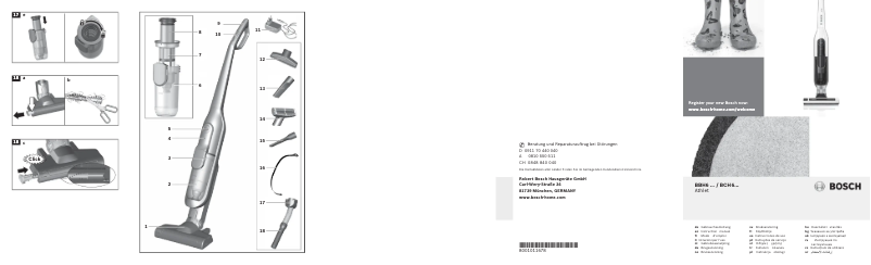 Imagen de la primera página del manual del dispositivo Athlet BBH625W60