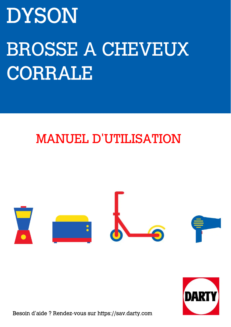 Página 1 del manual Manual de usuario Dyson Corrale