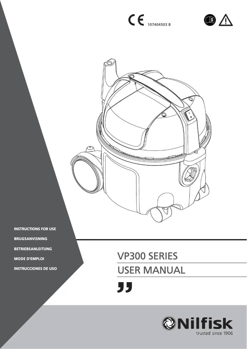 Imagen de la primera página del manual del dispositivo VP300 Eco