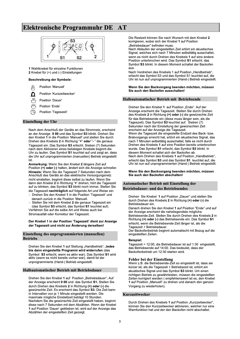 Página 1 del manual Manual de usuario Gorenje EC 7766 E