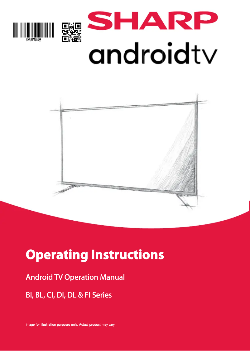 Página 1 del manual Manual de usuario Sharp 50FN6KA