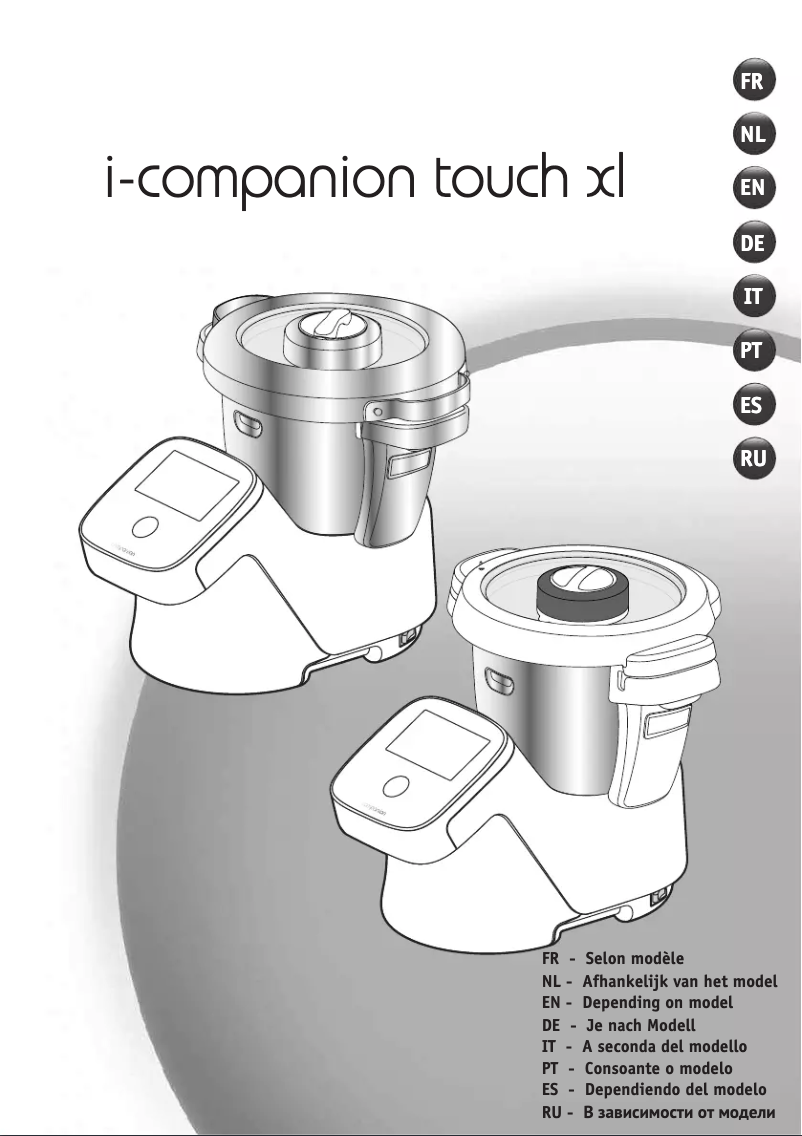 Imagen de la primera página del manual del dispositivo i-Companion Touch XL HF935E