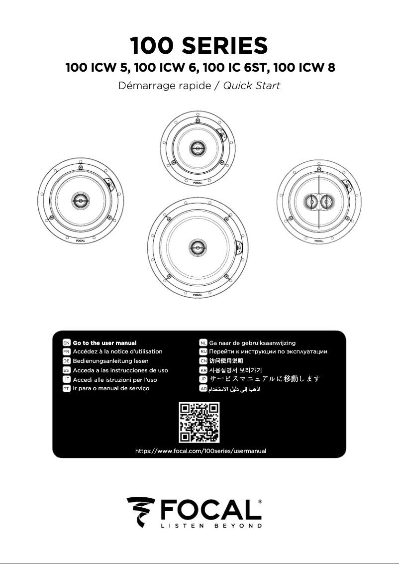 Imagen de la primera página del manual del dispositivo 100 ICW8