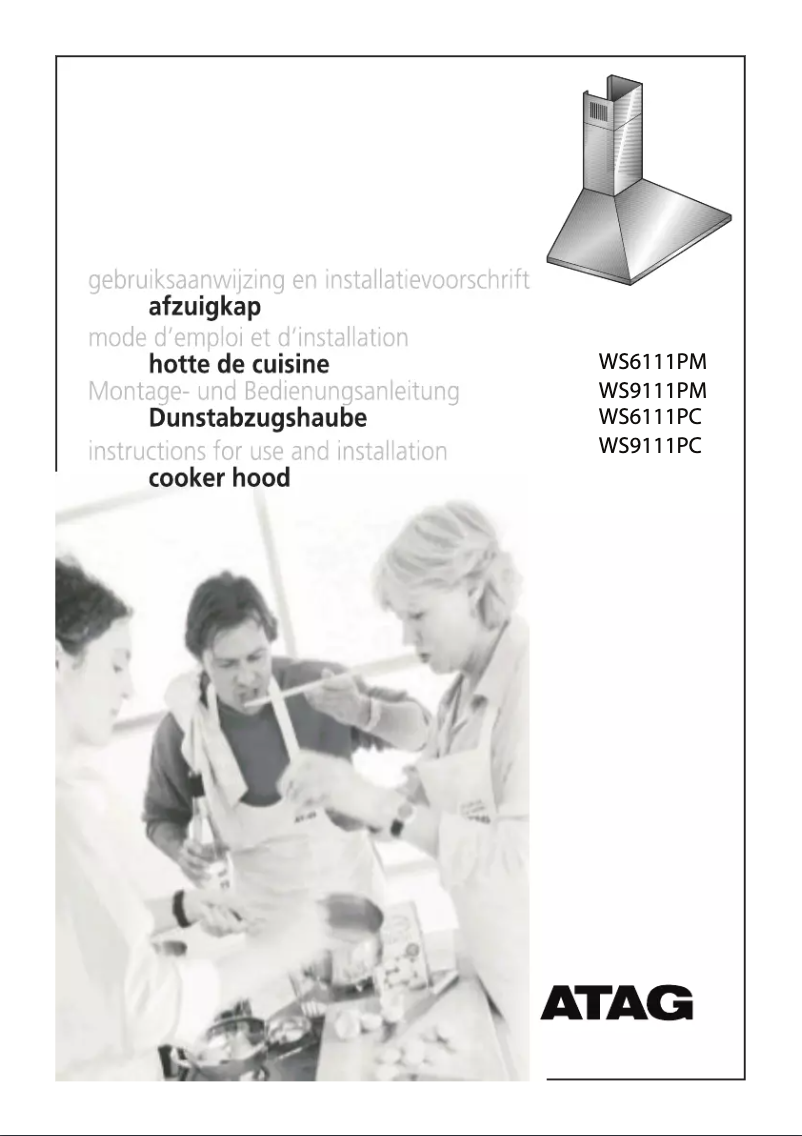 Página 1 del manual Manual de usuario Atag WS6111PC