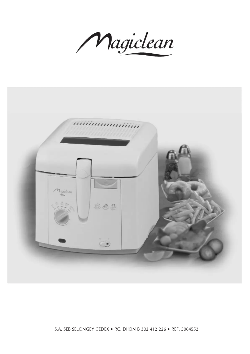 Imagen de la primera página del manual del dispositivo Magiclean FR4002