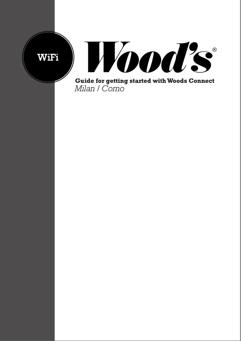 Página 1 del manual Manual de usuario Wood's WAC704G