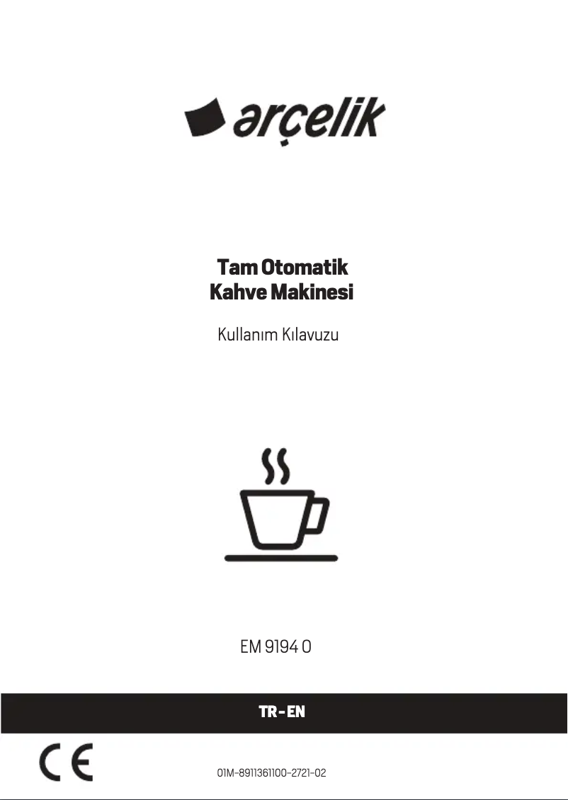 Página 1 del manual Manual de usuario Arçelik EM 9194 O