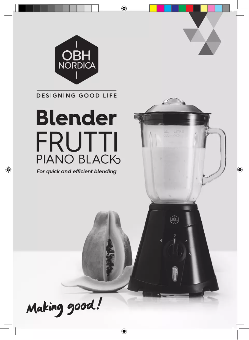 Imagen de la primera página del manual del dispositivo Frutti 6658