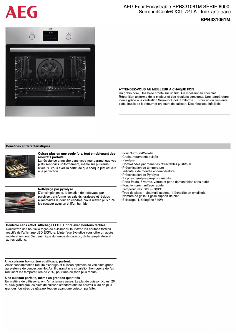 Imagen de la primera página del manual del dispositivo BPB331061M
