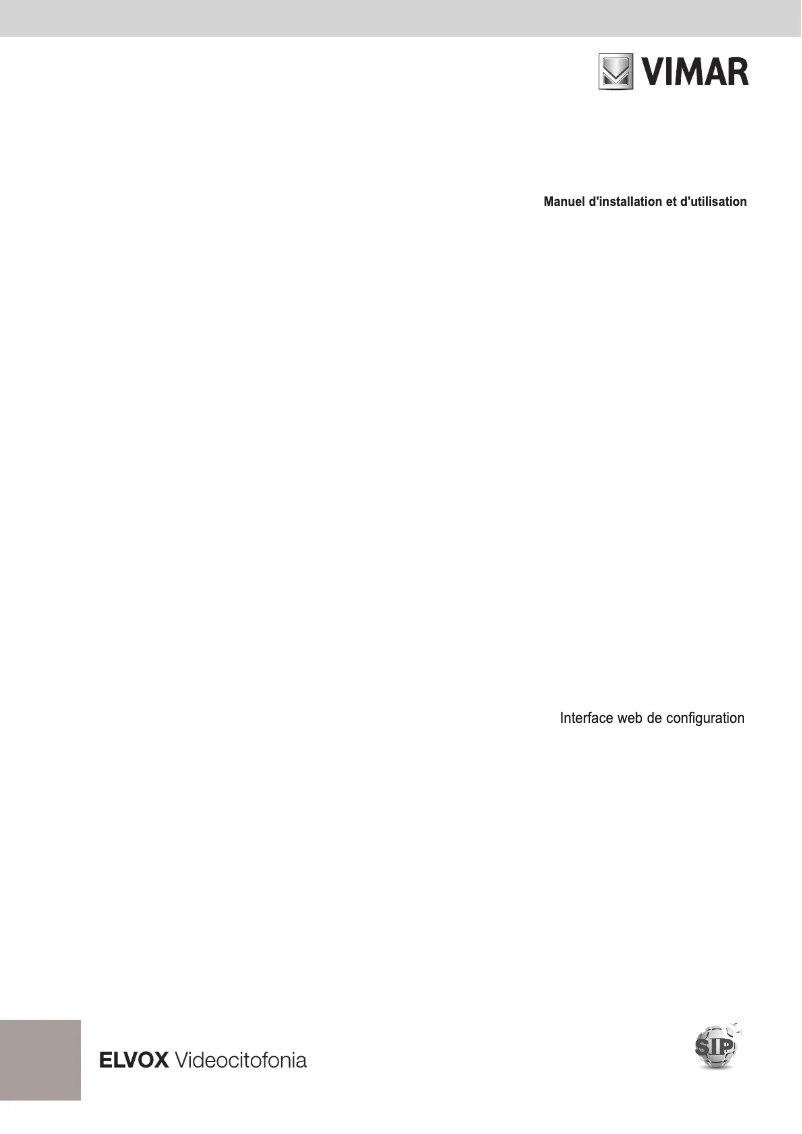 Imagen de la primera página del manual del dispositivo ELVOX K41007.03