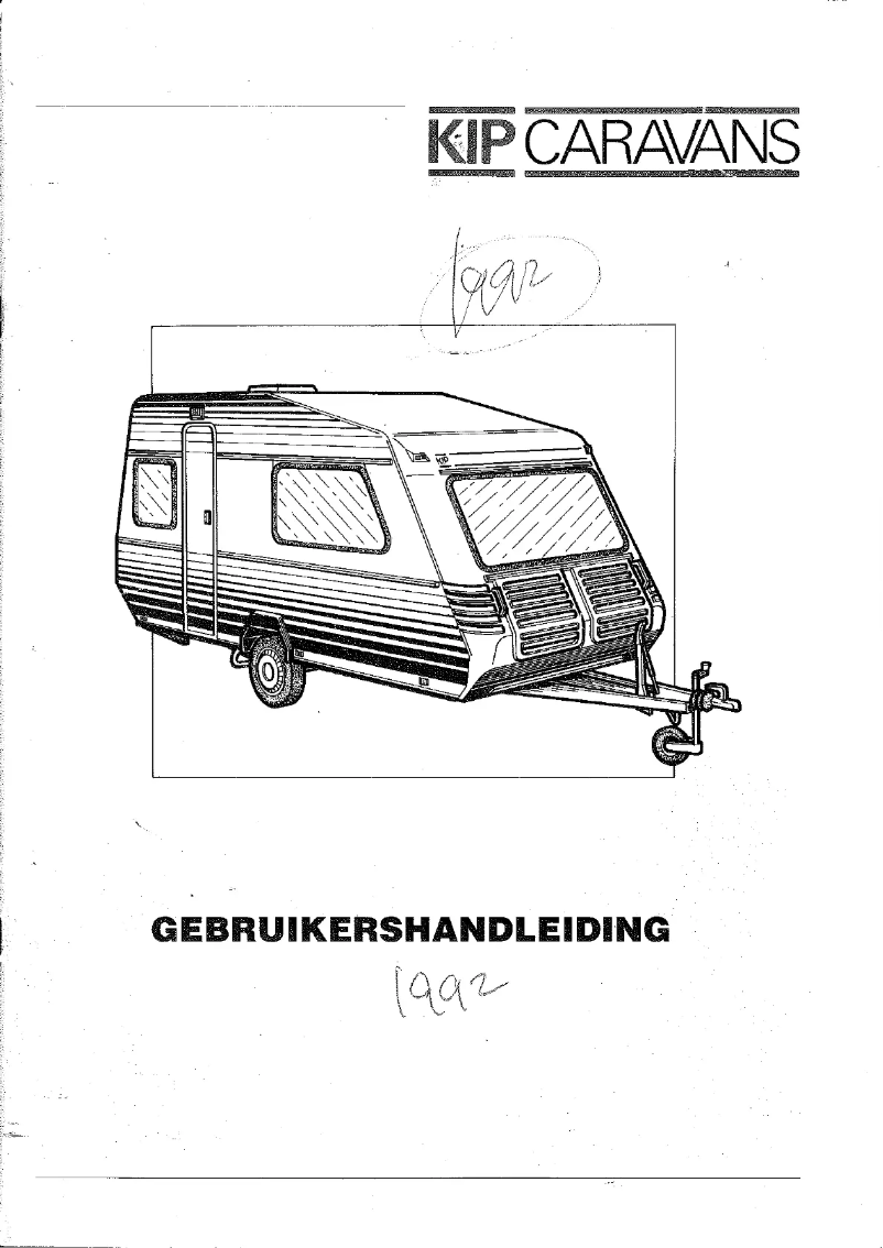 Página 1 del manual Manual de usuario Kip 1992